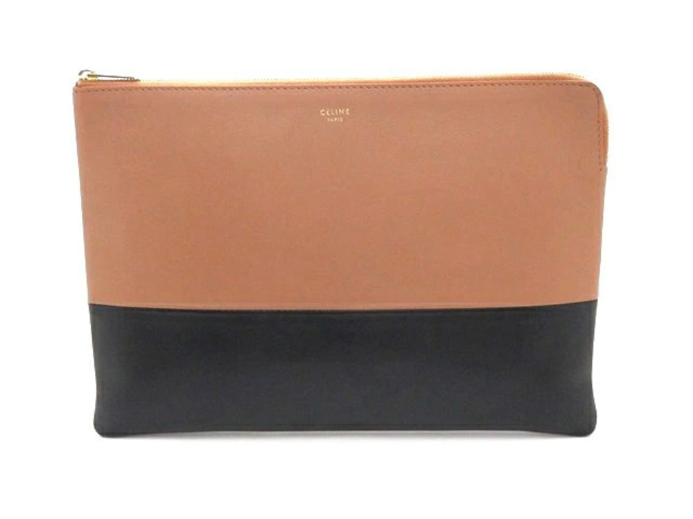 Celine Clutch Bag Calfskin Leather